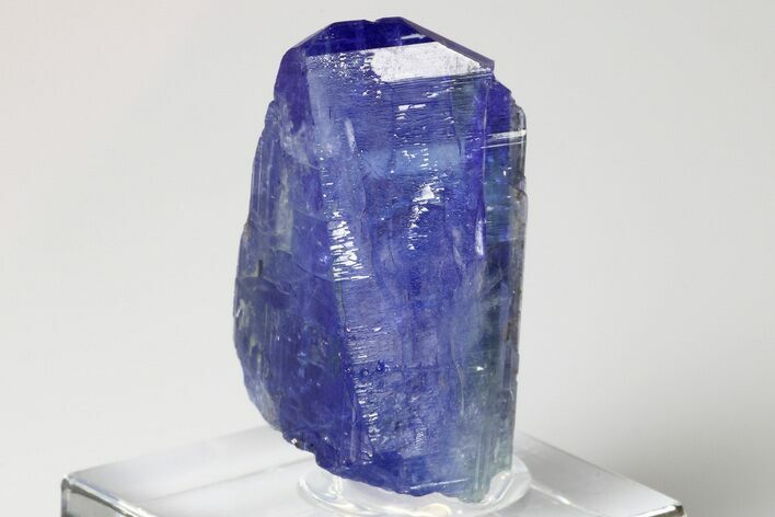 Brilliant Blue-Violet Tanzanite Crystal - Merelani Hills, Tanzania #175436